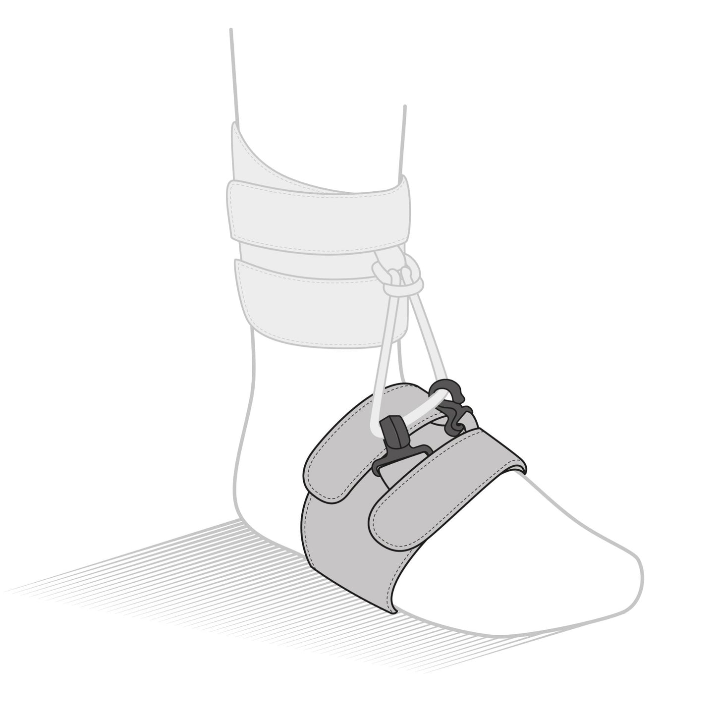 Dictus Indoor Midfoot Cuff