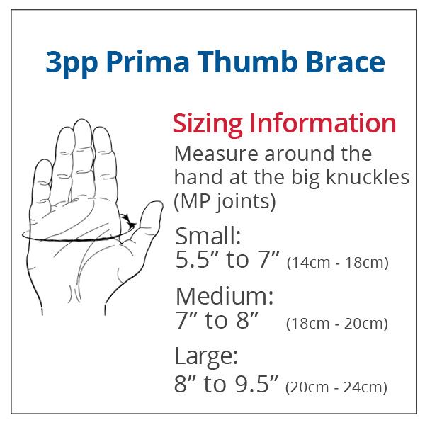 3PP PRIMA THUMB BRACE