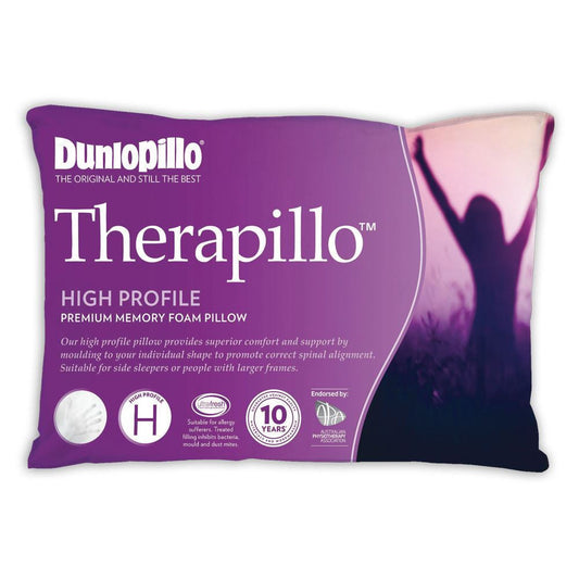 Therapillo High Profile Premium Memory Foam Pillow