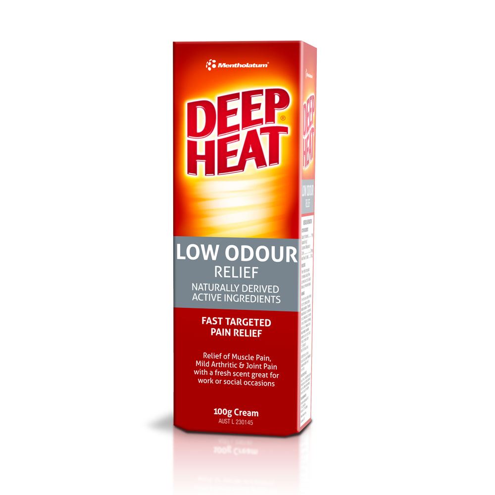 Deep Heat Low Odour Relief Cream