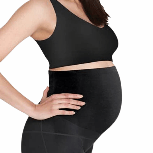 SRC Pregnancy Leggings Over the Bump