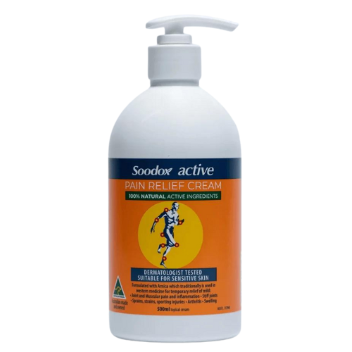 SOODOX ACTIVE PAIN RELIEF CREAM